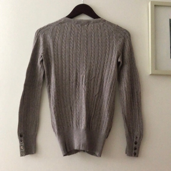 Gap very fine knit cable cardigan - Picture 7 of 8